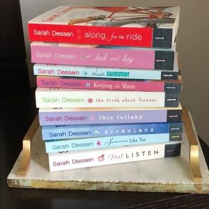 Set of 9 Sarah Dessen Books